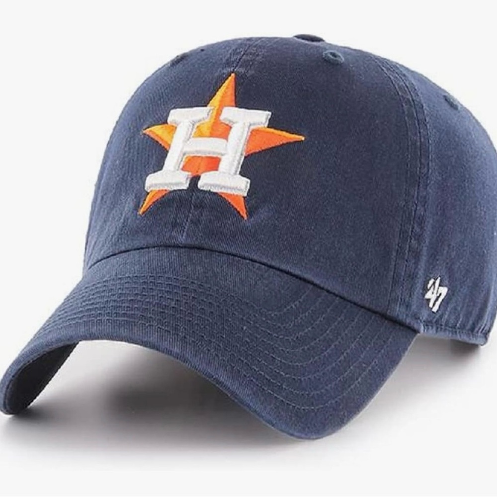 '47 Brand Houston Astros Clean Up Adjustable Cap